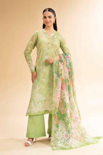 Nishat Linen 3 Piece - Digital Printed Suit - 42501590 Online Shopping